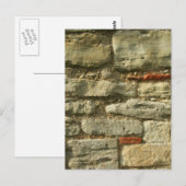 石壁イメージ。 ポストカード (正面/裏面)