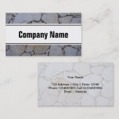 石壁名刺テンプレート 名刺 (正面/裏面)