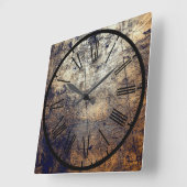 石壁時計 スクエア壁時計 (傾斜)