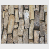 石壁積み岩 ラッピングペーパー (フラット)