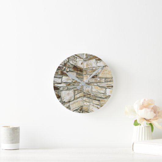 石壁  ラウンド壁時計 (ホーム)