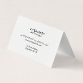 石壁 名刺 (裏面)