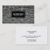 石壁 名刺 (正面/裏面)