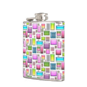 石大切と真珠の母 フラスク (左)