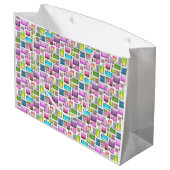 石大切と真珠の母 ラージペーパーバッグ (裏面アングル)