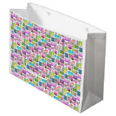 石大切と真珠の母 ラージペーパーバッグ (正面アングル)