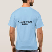 石大工のコンパス Tシャツ (裏面)