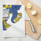 石大工の家紋 キッチンタオル (四つ折り)