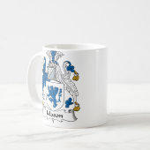 石大工の家紋 コーヒーマグカップ (正面左)