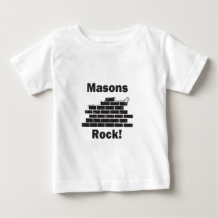 石大工の石 ベビーTシャツ