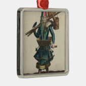 石大工の衣裳 メタルオーナメント (右)