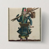 石大工の衣裳 缶バッジ (正面)