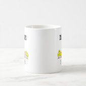 石大工は私ののぞき見です コーヒーマグカップ (中央)