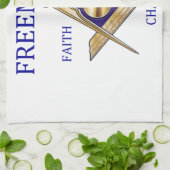 石大工 キッチンタオル (折り畳み)