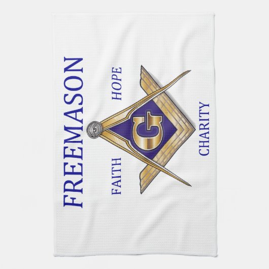 石大工 キッチンタオル (縦)