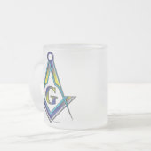 石大工 フロストグラスマグカップ (正面左)