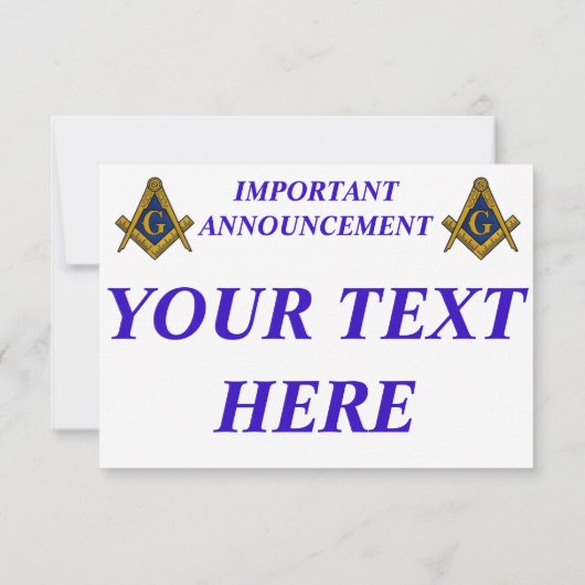 石大工 案内状 (裏面)