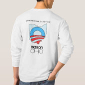 石大工OFAの基本的な長袖 Tシャツ (裏面)