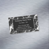石大理石ルック名刺マグネット マグネット名刺 (インサイチュ)