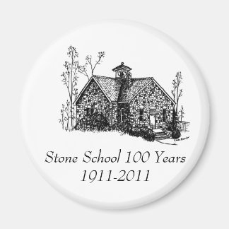 石学校100年マグネット マグネット