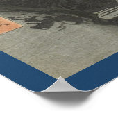 石山寺の秋月 ポスター (角)