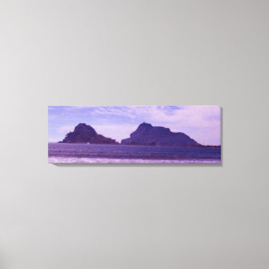 石島油彩画 キャンバスプリント (正面)