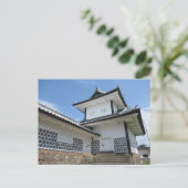 石川門、金沢城：日本 ポストカード (スタンド正面)