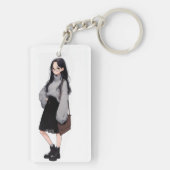 石川 美桜(石川美緒) キーホルダー (裏面)