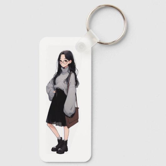 石川 美桜 (ishikawa mio) キーホルダー (裏面)