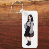 石川 美桜 (ishikawa mio) キーホルダー (正面)