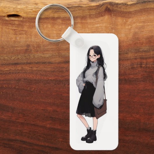 石川 美桜 (ishikawa mio) キーホルダー (正面)