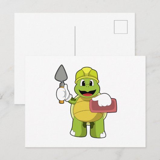 石工のカメ ポストカード (正面/裏面)