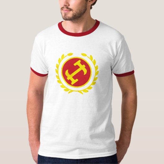 石工のロゴ Tシャツ (正面)