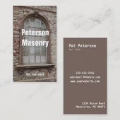 石工の石工 名刺 (正面/裏面)