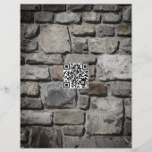 石工事業 チラシ (裏面)