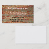 石工名刺 名刺 (正面/裏面)