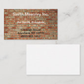 石工名刺 名刺 (正面/裏面)