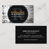 石工名刺 名刺 (正面/裏面)