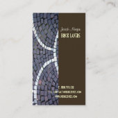 石工名刺 名刺 (裏面)