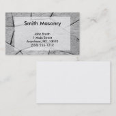 石工名刺 名刺 (正面/裏面)