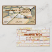 石工名刺 名刺 (正面/裏面)