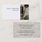 石工建物工事 名刺 (正面/裏面)