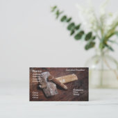 石工用具 名刺 (スタンド正面)