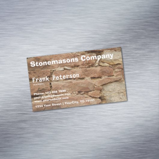 石工 マグネット名刺 (インサイチュ)