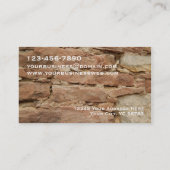 石工 名刺 (裏面)