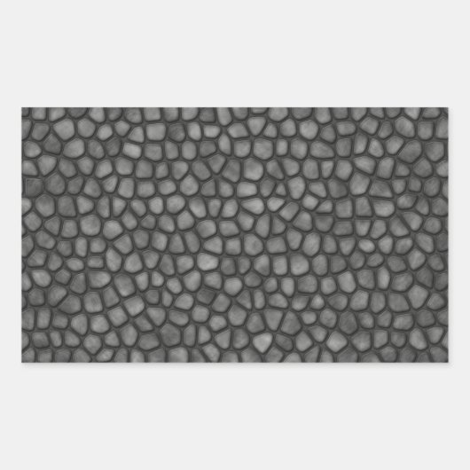 石床 長方形シール (正面)