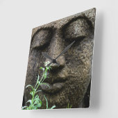 石庭花像 スクエア壁時計 (傾斜)