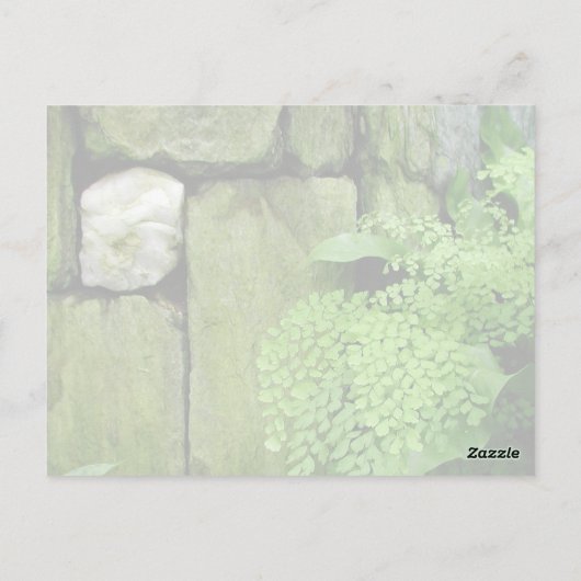 石庭 – ポストカード (裏面)