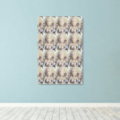 石彫りダキニ キャンバスプリント (インサイチュ (ウッドフロア))