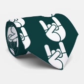 石手のステンシル ネクタイ (ロール)